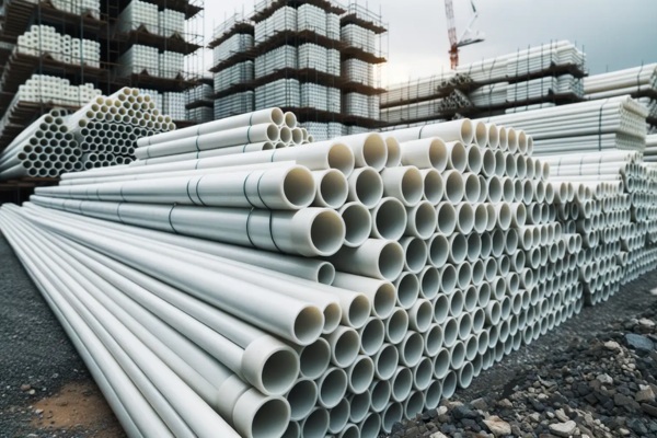PVC compound pellets applied in the construction sector