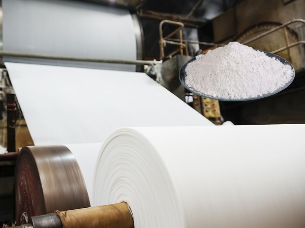 CaCO3 giúp cải thiện độ trắng của giấy