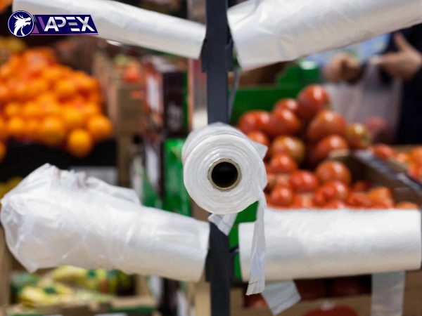 Túi siêu thị làm từ nhựa HDPE 