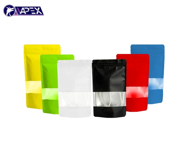 Zipper bags made from LDPE plastic