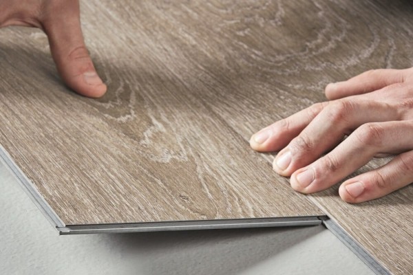 Concept of Wood-Grain Plastic Flooring