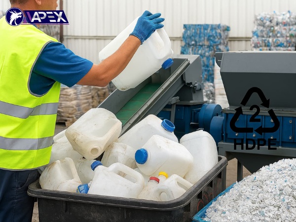 HDPE is environmentally friendly and easy to recycle