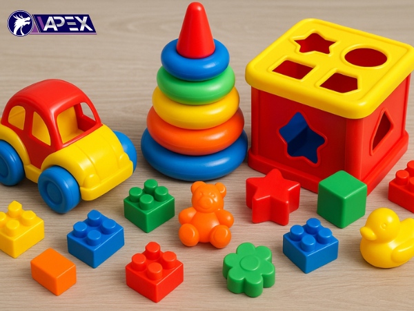 HDPE is non-toxic and suitable for producing children’s toys
