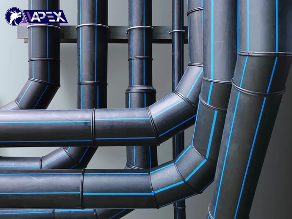 HDPE is widely used in the plastic pipe manufacturing industry
