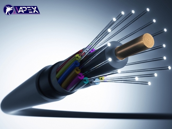 HDPE is used as a protective sheath for fiber optic cables installed underground or in conduits