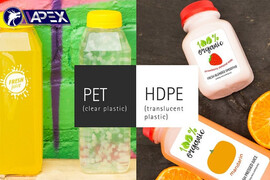 HDPE vs PET Plastic: Which is the choice for manufacturing?