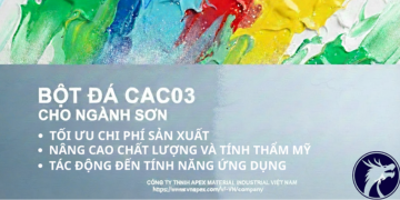VÌ SAO CACO3 ĐƯỢC DÙNG NHIỀU TRONG NGÀNH SƠN ?